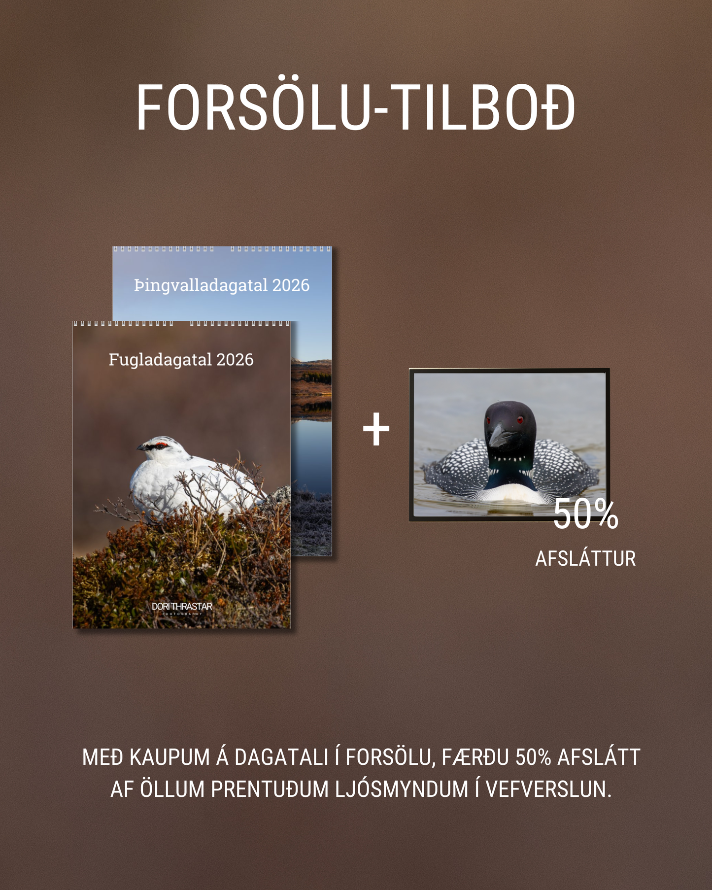 Þingvalladagatal 2026 (Forsala)