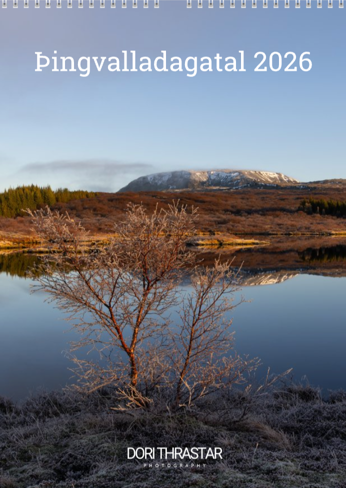 Þingvalladagatal 2026 (Forsala)